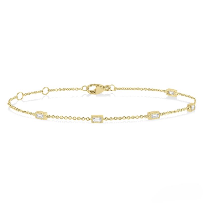 Diamond Baguette Bracelet